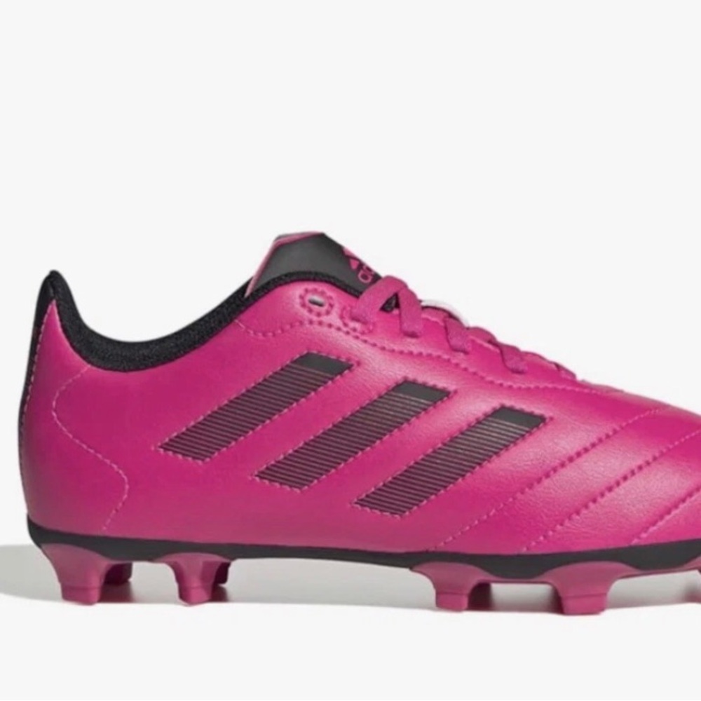 Adidas Goletto VII Fg J Black/Royal Soccer Shoes (FV2894) Youth 5.5